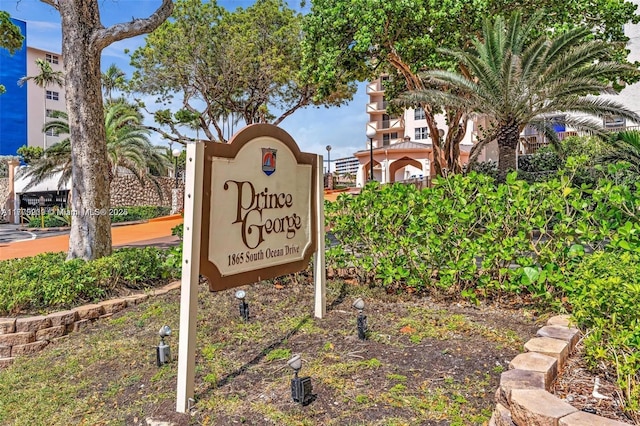 1865 S Ocean Dr Unit 3F, Hallandale Beach, FL 33009 - view of community sign