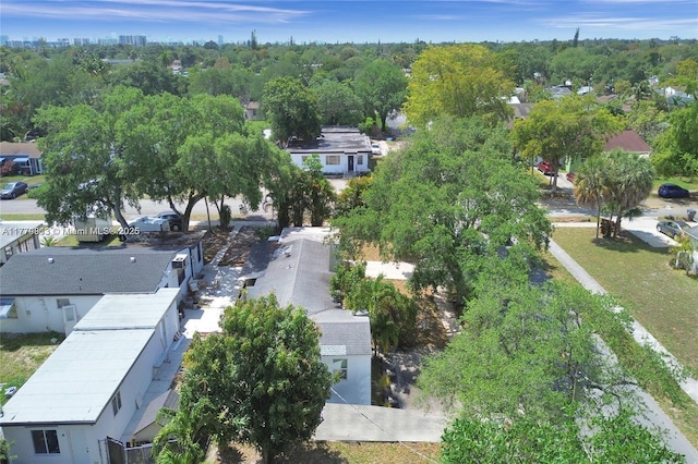 2001 N 26th Ave, Hollywood, FL 33020 - aerial view of property and surrounding area with nearby suburban area