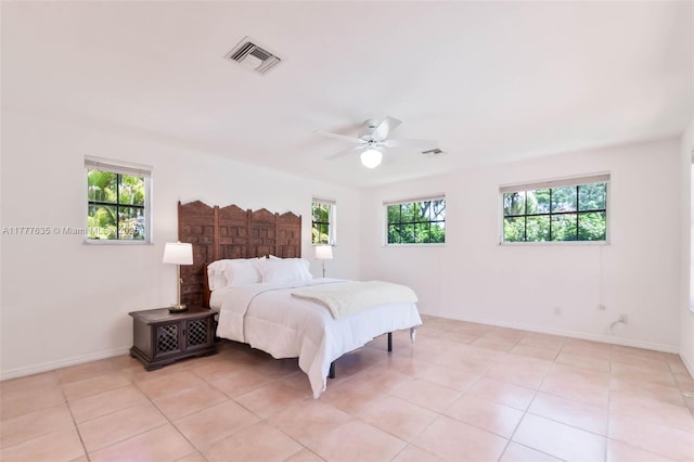13925 SW 74th Ave, Palmetto Bay, FL 33158 - bedroom featuring visible vents, baseboards, and multiple windows
