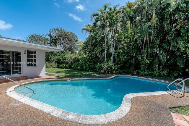13925 SW 74th Ave, Palmetto Bay, FL 33158 - outdoor pool with a patio