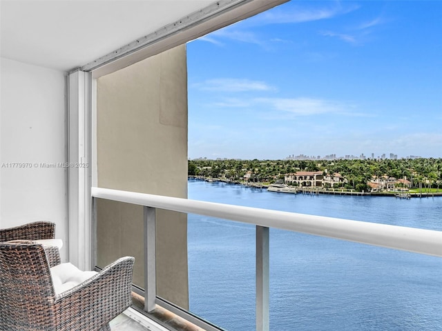 6770 Indian Creek Dr Unit 7K, Miami Beach, FL 33141 - balcony featuring a water view and a city view