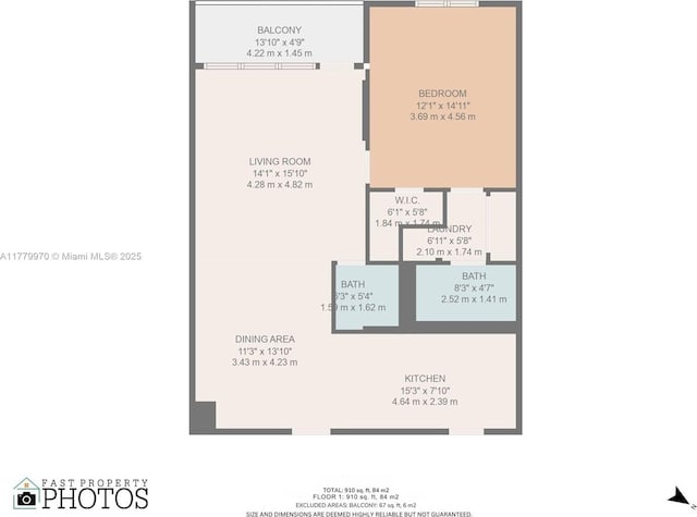 6770 Indian Creek Dr Unit 7K, Miami Beach, FL 33141 - view of property floor plan