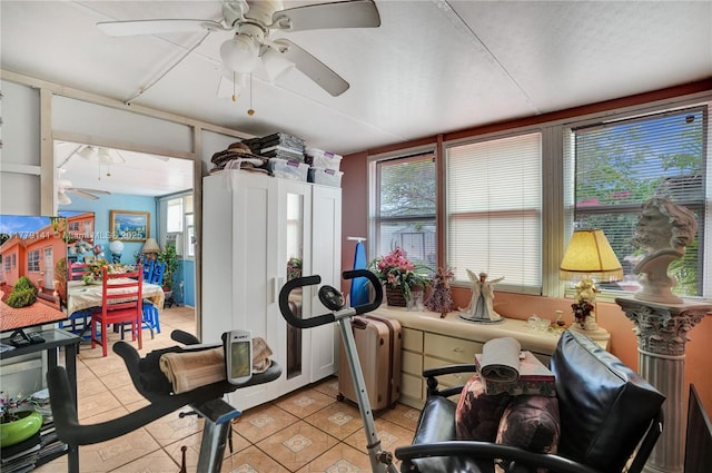 sunroom / solarium featuring a wealth of natural light