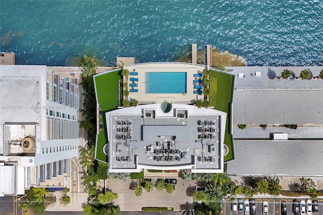 drone / aerial view