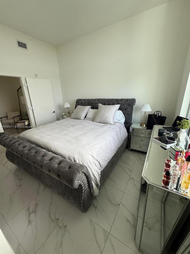 2000 Metropica Way Unit 603, Sunrise, FL 33323 - bedroom featuring light marble finish flooring