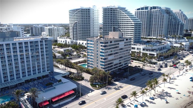 345 N Fort Lauderdale Beach Blvd Unit 202, Fort Lauderdale, FL 33304 - bird's eye view with a city view