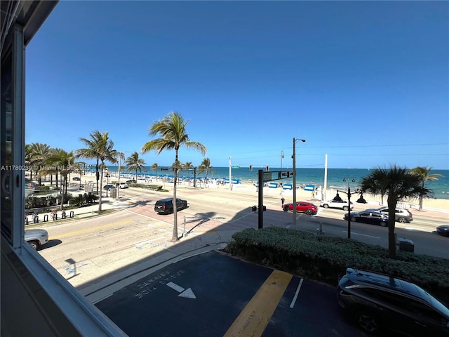 345 N Fort Lauderdale Beach Blvd Unit 202, Fort Lauderdale, FL 33304 - view of water feature with a view of the beach
