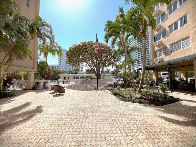 345 N Fort Lauderdale Beach Blvd Unit 202, Fort Lauderdale, FL 33304 - view of property's community featuring fence
