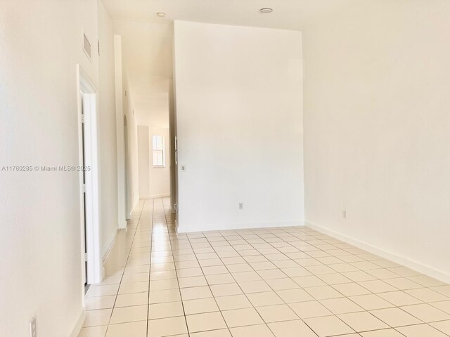 2524 SE 16th Rd Unit 201, Homestead, FL 33035 - unfurnished room featuring light tile patterned floors, baseboards, and visible vents