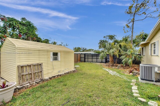 16395 SW 279th St, Homestead, FL 33031 - view of yard with central AC unit