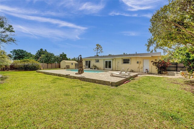 16395 SW 279th St, Homestead, FL 33031 - rear view of property with a patio and stucco siding
