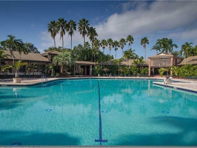 view of community pool