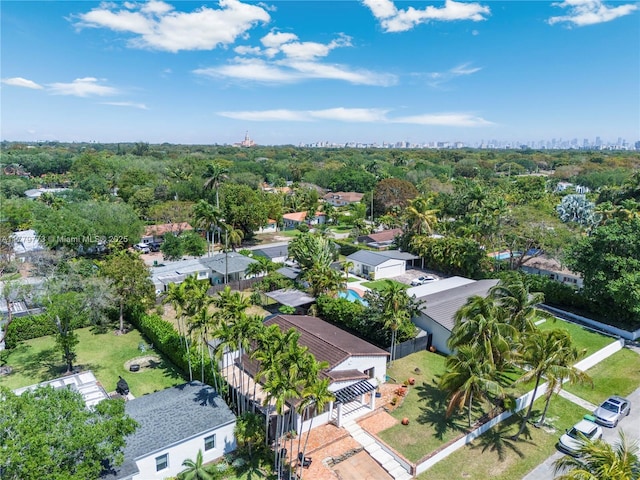 aerial view