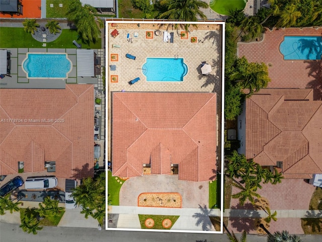 3663 SW 150th Ct, Miami, FL 33185 - aerial overview of property's location featuring property parcel outlined
