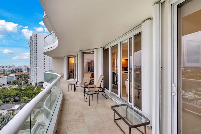 7000 Island Blvd Unit 1208, Aventura, FL 33160 - balcony with a city view