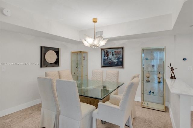 7000 Island Blvd Unit 1208, Aventura, FL 33160 - dining area featuring a chandelier and baseboards