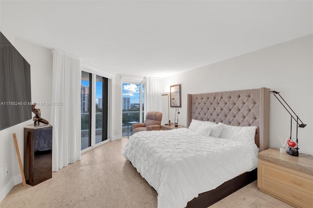 7000 Island Blvd Unit 1208, Aventura, FL 33160 - bedroom featuring access to outside and expansive windows