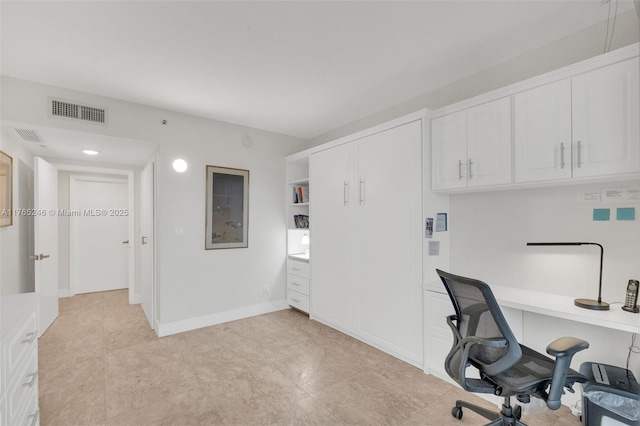 7000 Island Blvd Unit 1208, Aventura, FL 33160 - office area featuring built in study area