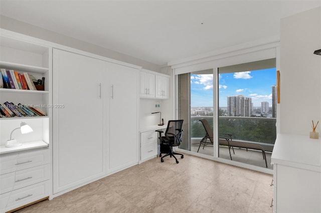 7000 Island Blvd Unit 1208, Aventura, FL 33160 - office area featuring a city view