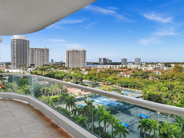 7000 Island Blvd Unit 1208, Aventura, FL 33160 - balcony with a city view