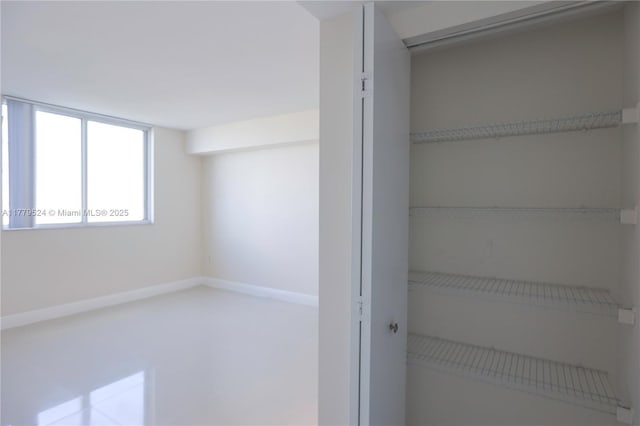 view of closet