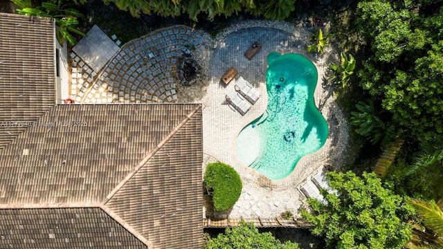 aerial view