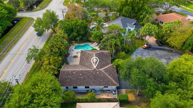 14811 Archerhall St, Davie, FL 33331 - view of subject property featuring a pool area