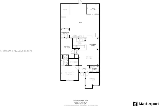 14723 SW 86th Ln, Miami, FL 33193 - view of room layout
