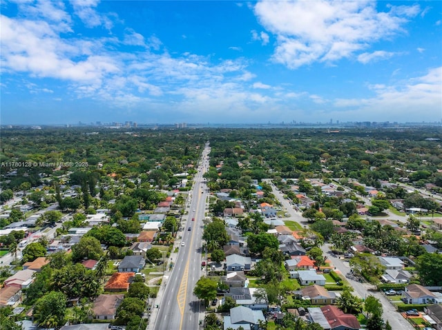 aerial view