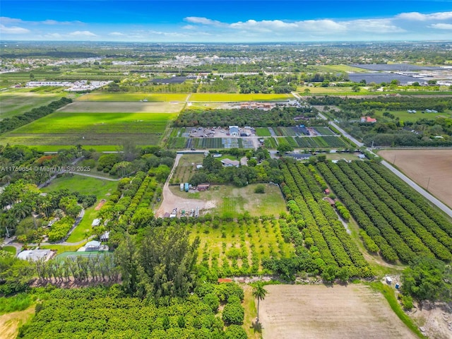 19050 SW 144th Ave, Miami, FL 33177 - aerial view of property's location featuring extensive farmland and rural landscape