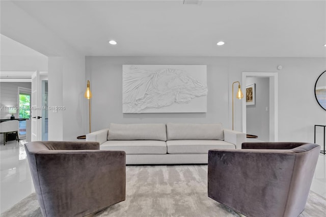 2243 Bayview Ln, North Miami, FL 33181 - living area featuring recessed lighting