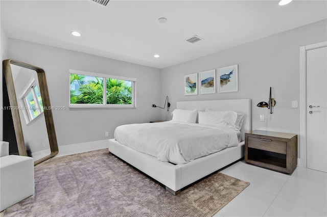 2243 Bayview Ln, North Miami, FL 33181 - bedroom featuring visible vents, recessed lighting, and baseboards