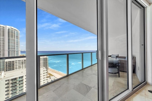 3101 S Ocean Dr Unit 2307, Hollywood, FL 33019 - balcony with a water view