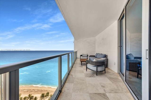3101 S Ocean Dr Unit 2307, Hollywood, FL 33019 - balcony with a water view