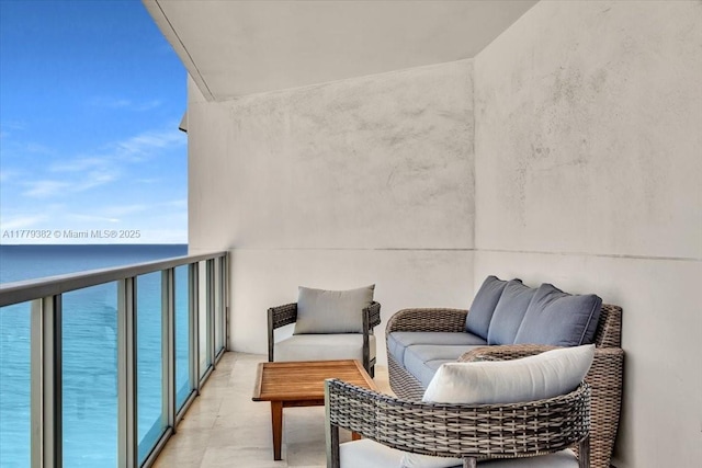 3101 S Ocean Dr Unit 2307, Hollywood, FL 33019 - balcony with outdoor lounge area
