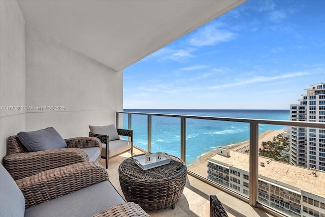 3101 S Ocean Dr Unit 2307, Hollywood, FL 33019 - balcony with a water view