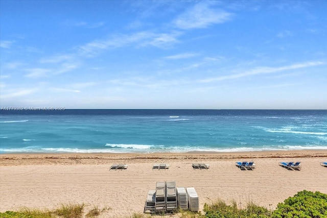 3101 S Ocean Dr Unit 2307, Hollywood, FL 33019 - water view with a beach view