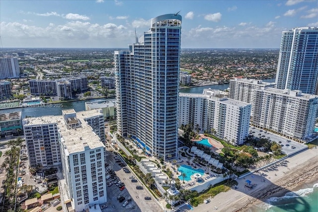 3101 S Ocean Dr Unit 2307, Hollywood, FL 33019 - city view with a water view