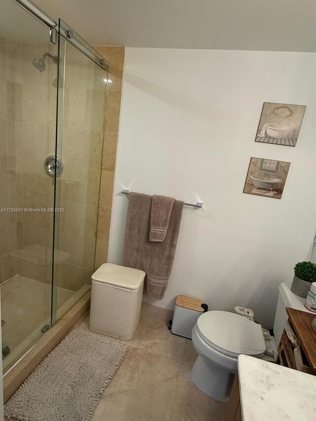 9499 Collins Ave Unit 411, Surfside, FL 33154 - full bath featuring vanity and a stall shower