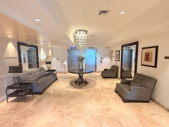 9499 Collins Ave Unit 411, Surfside, FL 33154 - common area with recessed lighting