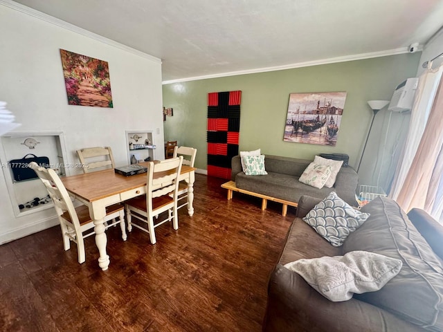 1734 Wiley St, Hollywood, FL 33020 - dining room with crown molding and wood finished floors