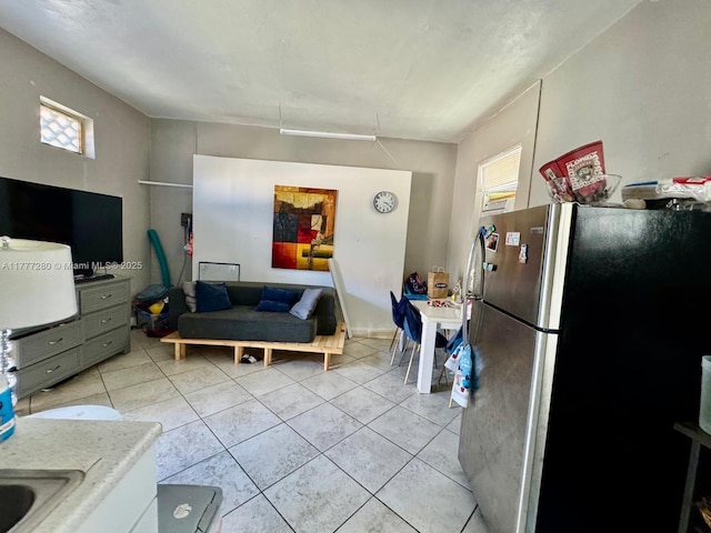 1734 Wiley St, Hollywood, FL 33020 - living room with light tile patterned floors