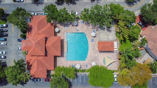 14070 SW 50th Ct, Miramar, FL 33027 - aerial view of a pool