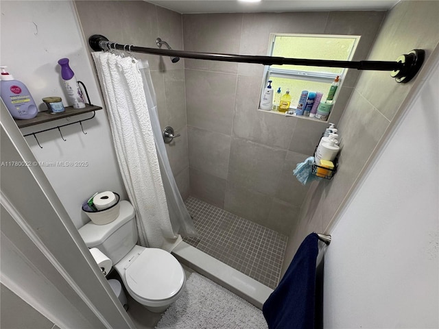 1235 Mariposa Ave Unit 1, Coral Gables, FL 33146 - bathroom featuring a shower stall and toilet