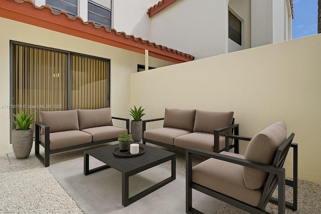 331 Ives Dairy Rd Unit 331-09, Miami, FL 33179 - view of patio featuring outdoor lounge area