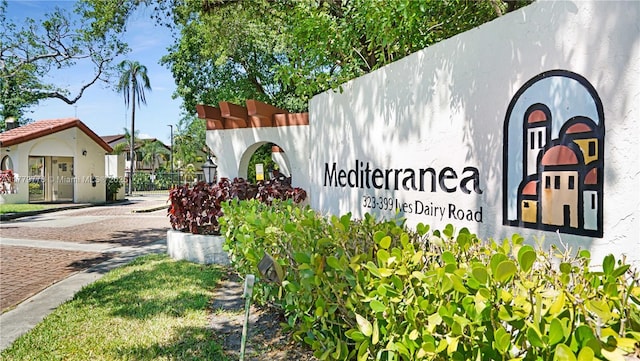 331 Ives Dairy Rd Unit 331-09, Miami, FL 33179 - view of community / neighborhood sign