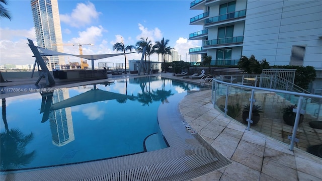 view of community pool