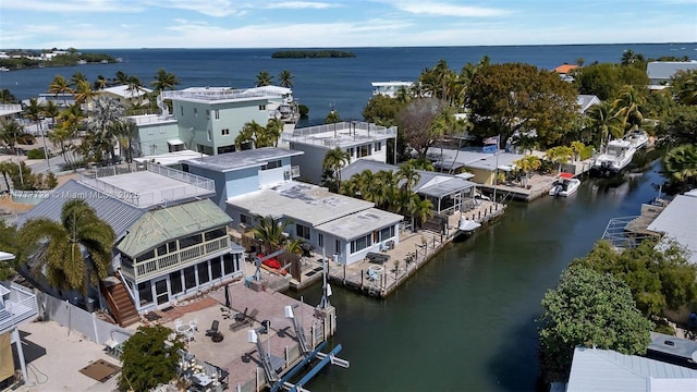 108 Long Ben Dr, Key Largo, FL 33037 - aerial view with a water view
