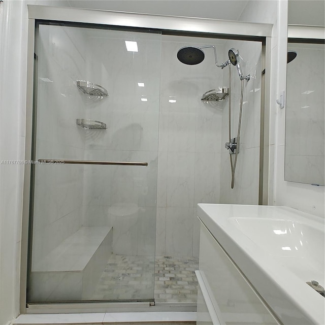 2750 NE 183rd St Unit 301, Aventura, FL 33160 - bathroom featuring a shower stall