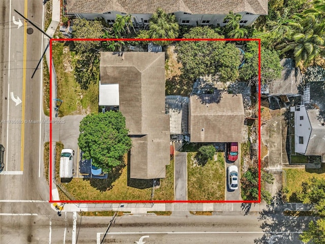 view of property location featuring property parcel outlined